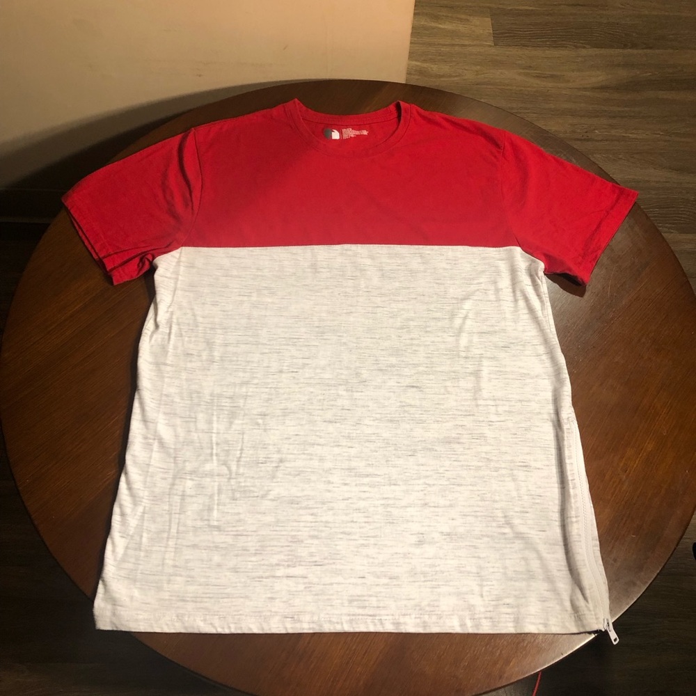 Aramis T-Shirt- Red/Gray XXL 60% Cotton 40% Polyester